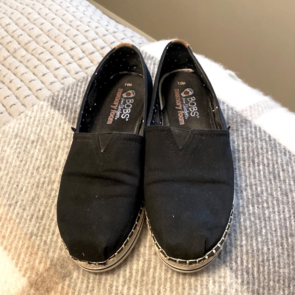 BOBS from Skechers memory foam espadrille 8.5